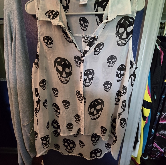 Skull top - Picture 2 of 2